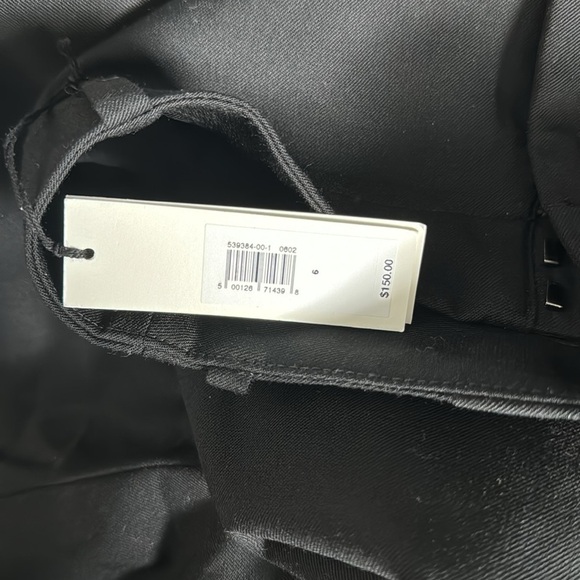 NWT! Black High-Rise Modern Straight Siena Italian Wool Pant - Multiple🤎 - Picture 10 of 16